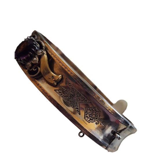 Antique Art Deco Signed A Gold Filled Bracelet (2422) - Picture 2 of 6